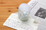 GLASS POLAR BEAR
