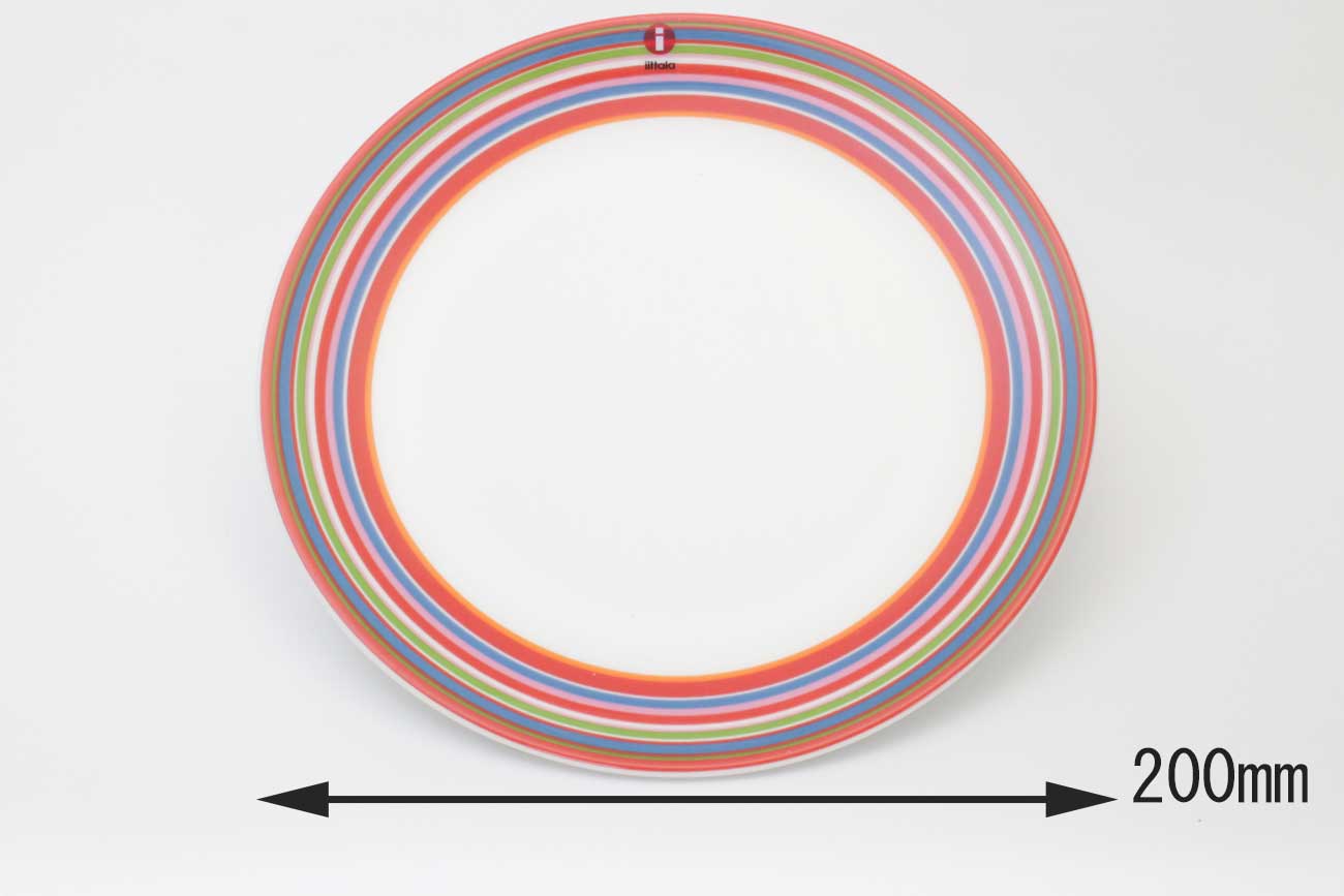 fika-イッタラ オリゴ 20cm プレート レッド